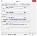 Systeminfo CPUZ Cache