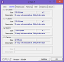 Systeminfo CPUZ Cache