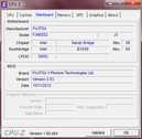 System info CPUZ Mainboard