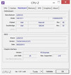 System info CPUZ Motherboard