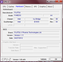 System info CPUZ Mainboard