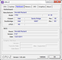 Systeminfo CPUZ Mainboard