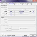 System info CPUZ Mainboard