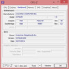 System information CPUZ Mainboard