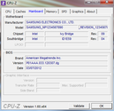 Systeminfo CPUZ Mainboard