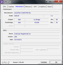 Systeminfo CPUZ Mainboard