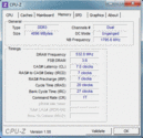 System info CPUZ RAM