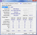 Systeminfo CPUZ RAM SPD