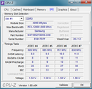 Systeminfo CPUZ RAM SPD