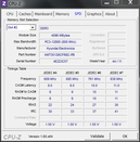 Systeminfo CPUZ RAM SPD