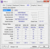 System information CPUZ RAM SPD