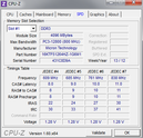 Systeminfo CPUZ RAM SPD