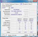 Systeminfo CPUZ RAM SPD