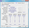 System information CPUZ RAM SPD