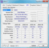 System information CPUZ RAM SPD