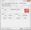 System info CPUZ Graphics