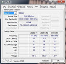 System info CPUZ SPD 2