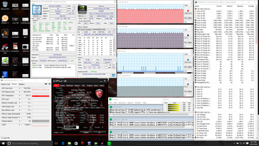 msi phantom pro gs43vr 6re Prime95 stress