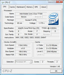 System information CPU