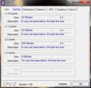 Systeminfo CPUZ Cache