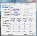 Systeminfo CPUZ RAM SPD