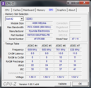 Systeminfo CPUZ RAM SPD