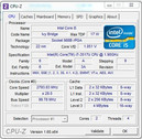 Systeminfo CPUZ CPU