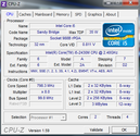 System info CPUZ CPU