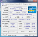 System info CPUZ CPU