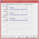 CPU-Z Caches