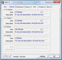 Systeminfo CPUZ Cache