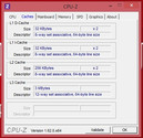 Systeminfo CPUZ Cache