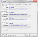 Systeminfo CPUZ Cache