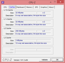 Systeminfo CPUZ Cache