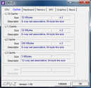 Systeminfo CPUZ Cache