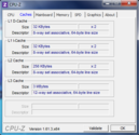 System info CPUZ Cache