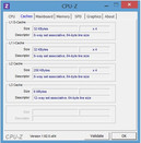 Systeminfo CPUZ Cache