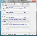 Systeminfo CPUZ Cache