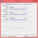 CPU-Z Cache