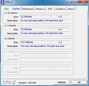 Systeminfo CPUZ Cache
