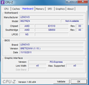 Systeminfo CPUZ Mainboard