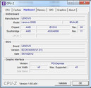 System information CPUZ Mainboard