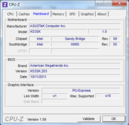 System info CPUZ Mainboard