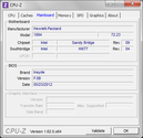 Systeminfo CPUZ Mainboard