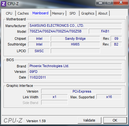 System info CPUZ Mainboard