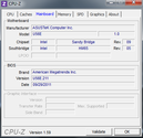 System info CPUZ Mainboard