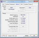 Systeminfo CPUZ RAM