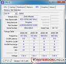 System info CPUZ RAM SPD