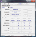 System info CPUZ RAM SPD