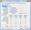 Systeminfo CPUZ RAM SPD